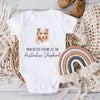 Body Strampler "Mein bester Freund ist ein Australian Shepherd" | Baby, Geburt, Geschenk, Hunde