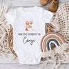 Body Strampler "Meine beste Freundin ist ein Corgi" | Baby, Geburt, Geschenk, Hund