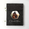 Equidenpasshülle mit Foto & Name für Pferde-Pass als Geschenk für Reiter und Pferd | personalisierte Pferdepass-Hülle | mit eigenem Bild