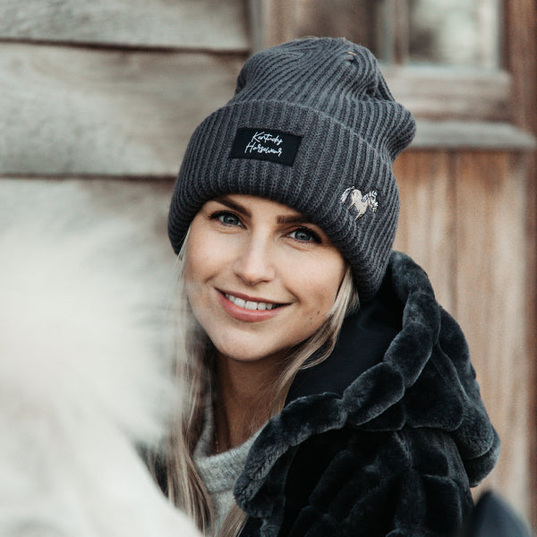 Kentucky Horsewear Beanie Sammy | Grau | Herbst, Winter