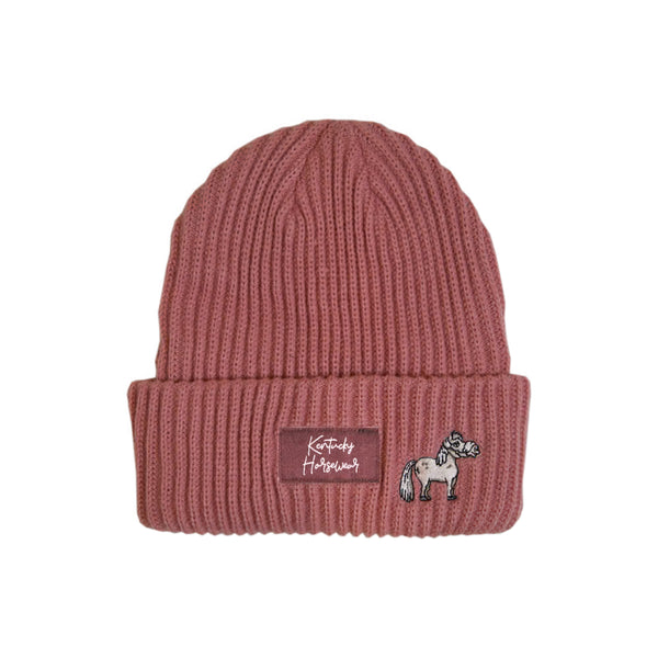 Kentucky Horsewear Beanie Sammy | Old Rose | Rosa | Herbst, Winter