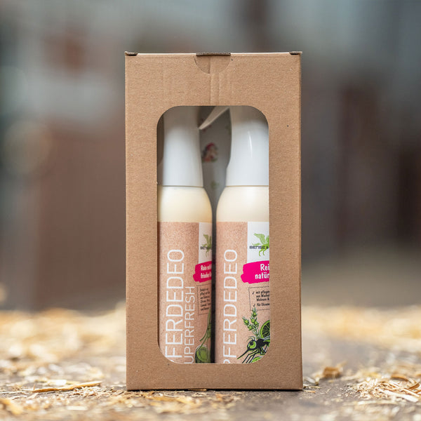 Bense & Eicke Geschenkset PferdeDeo + PferdeDeo Superfresh | Pferdepflege, Sommer