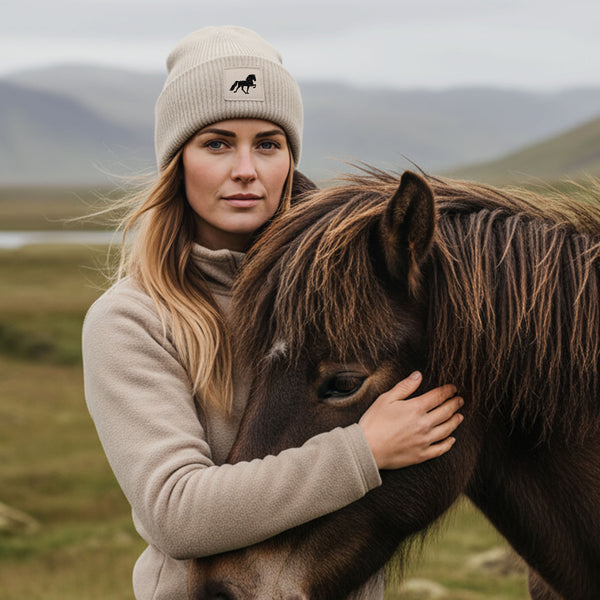 Beanie Mütze Tölter Islandpferd |Isländer, Take it Isi, Geschenk, Verschenken