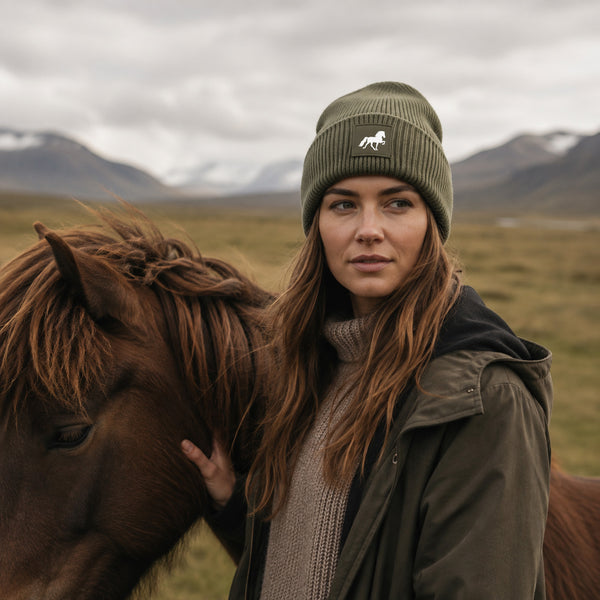 Beanie Mütze Tölter Islandpferd |Isländer, Take it Isi, Geschenk, Verschenken