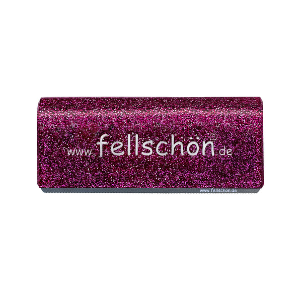 Fellschön Bürste exclusive Glitzer-Pink | Pferdebürsten, Fellwechsel