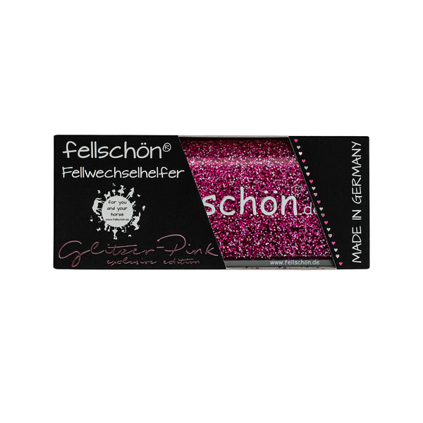 Fellschön Bürste exclusive Glitzer-Pink | Pferdebürsten, Fellwechsel