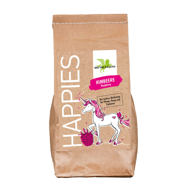 Bense & Eicke Leckerli Happies Himbeere *Unicorn Edition* 1kg | Leckerlis Pferde