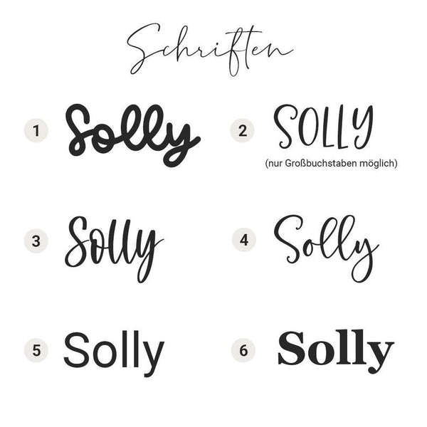 Mini-Tasche für Geldbeutel & Handy personalisiert | Design "Isländer #1" mit Wunschtext | Geschenk