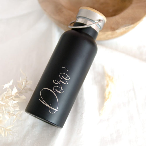 Isolierflasche "Wunschwort" | personalisiert | Geschenk, Geschenkidee