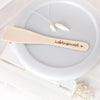 Mashlöffel Holz personalisiert | Design: "Wunschwort" | Futter