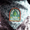 Patch zum Aufbügeln "Been there peed on that" | Hunde, Geschenkidee