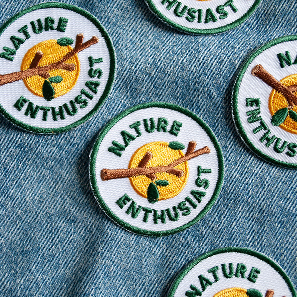 Patch zum Aufbügeln "Nature Enthusiast" | Hunde, Geschenkidee