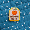 Patch zum Aufbügeln "Wiggle Butt" | Hunde, Geschenkidee