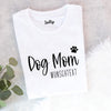T-Shirt "Dog Mom mit Wunschtext #2" | personalisiert | Geschenk, Geschenkidee, Hunde