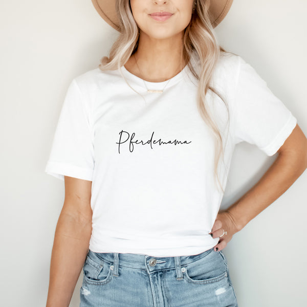 T-Shirt "Wunschtext" | personalisiert | Geschenk, Geschenkidee, Statement, Pferde