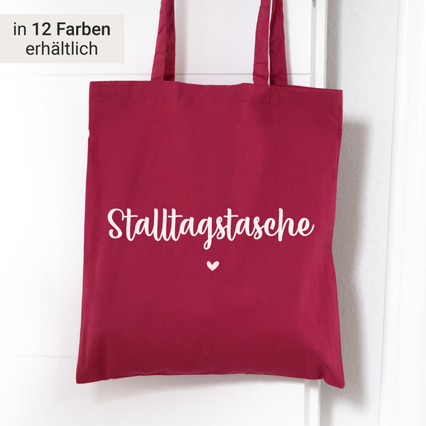 Stofftasche "Stalltagstasche" Baumwolle | Einkaufstasche, Beutel | Geschenk