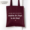 Stofftasche "Zügel in der Hand" Baumwolle | Einkaufstasche, Beutel | Geschenk