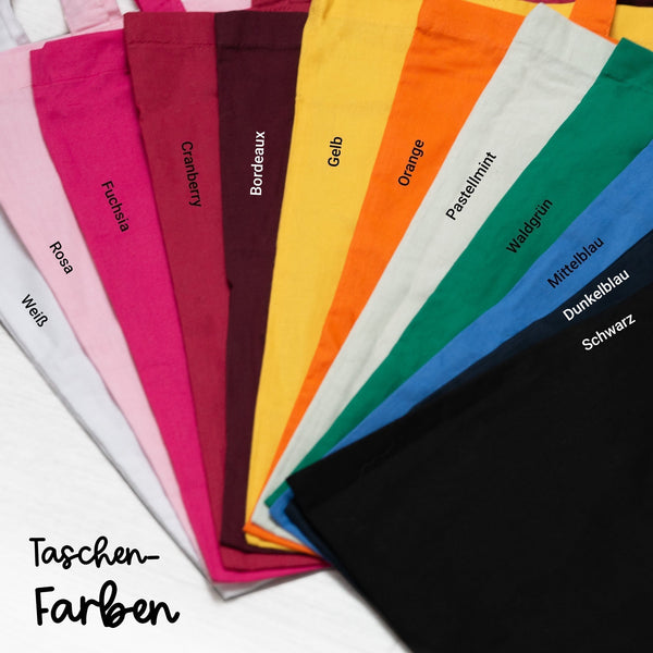 Stofftasche "Stalltagsheldin mit Name" Baumwolle | personalisiert | Einkaufstasche, Beutel | Geschenk