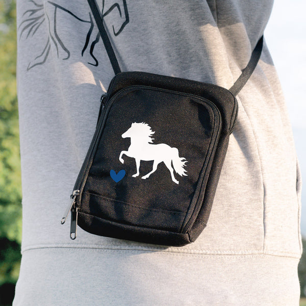 Mini-Tasche für Geldbeutel & Handy personalisiert | Design "Isländer #1" | Geschenk