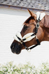 Kentucky Horsewear Nylon Kunstfell Sheepskin Halfter Soft | mit GRAVUR