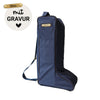 Kentucky Stiefeltasche mit Gravur | Stiefeltasche Navy | Kentucky Horsewear