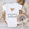 Body Strampler "Meine beste Freundin ist ein Jack Russell" | Baby, Geburt, Geschenk, Hund