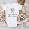 Body Strampler "Meine beste Freundin ist ein Weimaraner" | Baby, Geburt, Geschenk, Hund