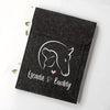 Equidenpass + Heimtierausweis Hülle Design "Hund & Pferd | Anthrazit oder Hellgrau