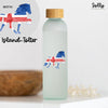 Glasflasche Tölter Island Islandpferd 650ml | Geschenk, Geschenkidee