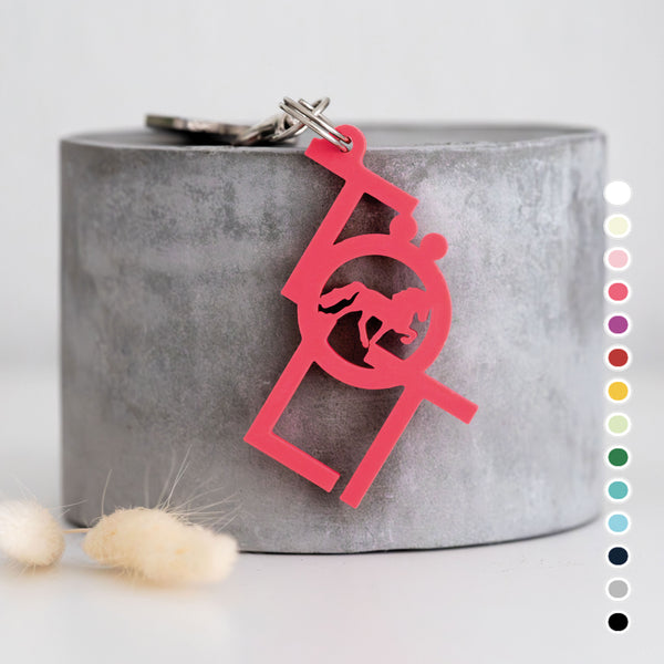 Schlüsselanhänger TÖLT | Islandpferd, Isländer | Geschenk, Geschenkidee