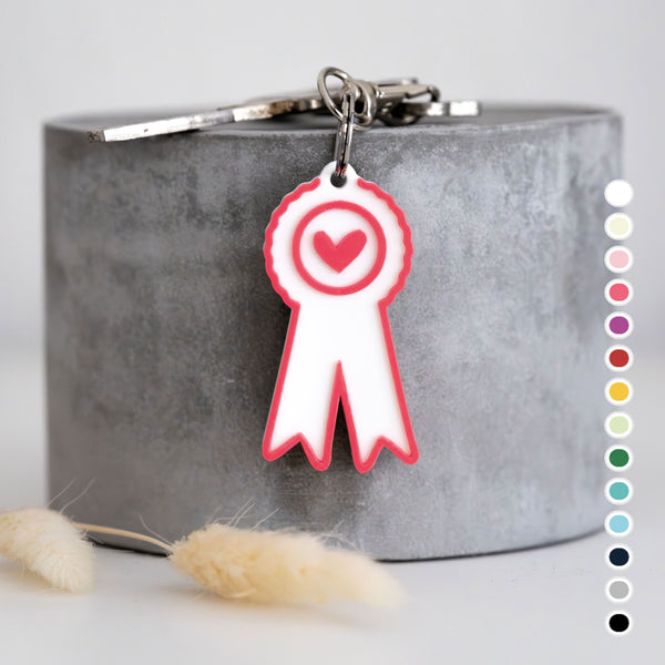 Schlüsselanhänger Turnierschleife | Pferd, Pony | Geschenk, Geschenkidee