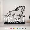 Schriftzug Aufsteller Islandpferd mit Name Dekoration | Pferd, Pony | Geschenk, Geschenkidee