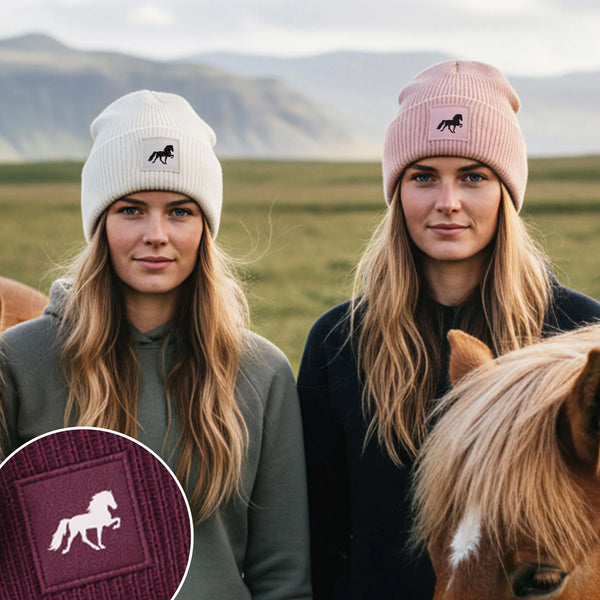 Beanie Mütze Tölter Islandpferd |Isländer, Take it Isi, Geschenk, Verschenken
