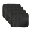 Bandagierkissen mit Klett in Schwarz, 4er Set | Beinschutz, Pferd