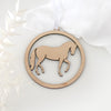 Anhänger "Pferd #1" | Baumanhänger, Weihnachten, Geschenk