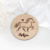Anhänger "Isländer #3" mit Wunschtext | Design: Isländer | personalisiert | Baumanhänger, Weihnachten, Geschenk