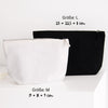 Tasche Baumwolle "Wunschtext" personalisiert | Design: "Pferd #1" | 2 Größen | Geschenk, Geburtstag, Kulturbeutel
