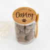 Leckerli Glas personalisiert | Design: "Leckerlis von ..." | Hunde, Geschenk