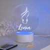 Nachtlicht LED Design "Pferdekopf + Name" | personalisiert | Nachttischlampe, versch. Farben