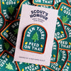 Patch zum Aufbügeln "Been there peed on that" | Hunde, Geschenkidee